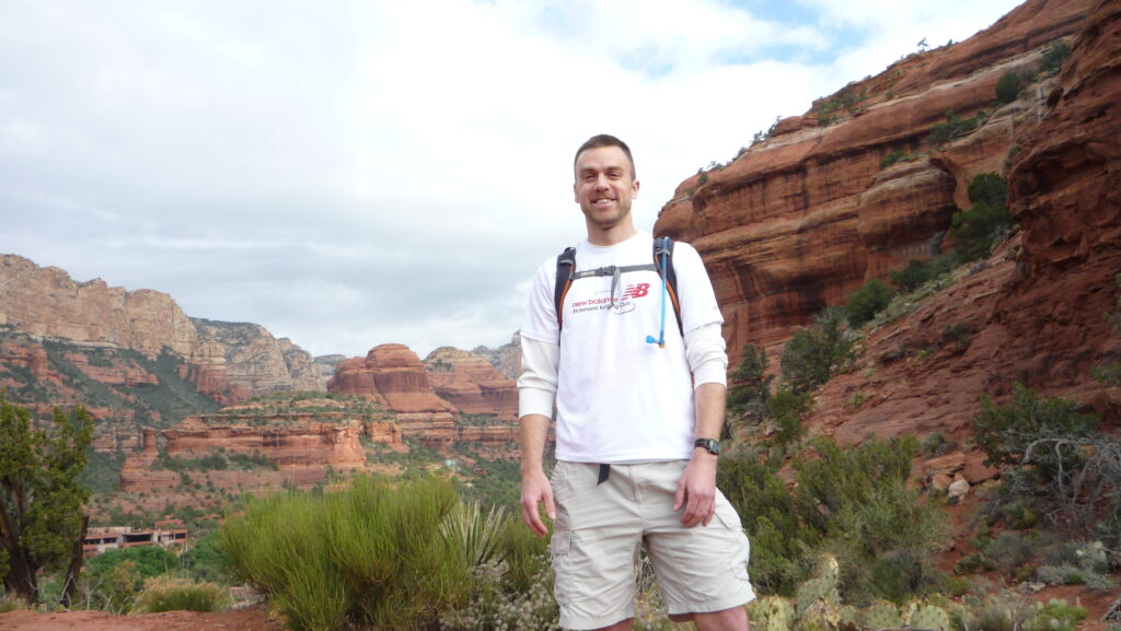 Dave at Sedona Vortex Boynton Canyon