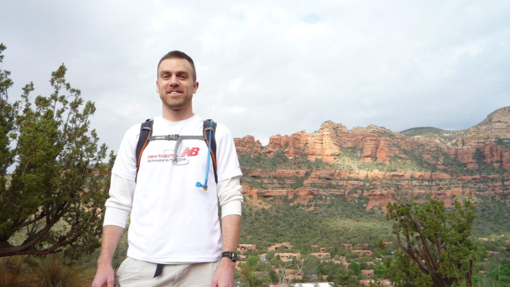 Dave at Sedona Vortex Boynton Canyon