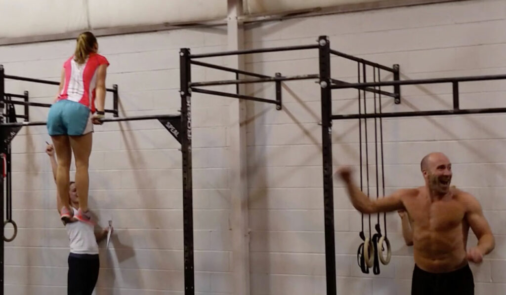 Rachel muscle-up